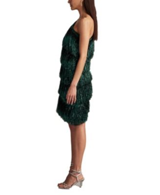 Sonny Metallic Fringe Mini Dress