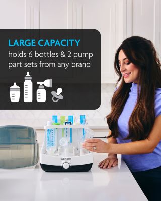 Superfast Baby Bottle Sterilizer And Dryer - Sterilizes & Dries In 10 Minutes