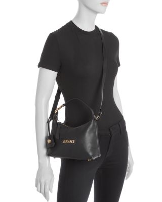 Tag Leather Hobo Bag