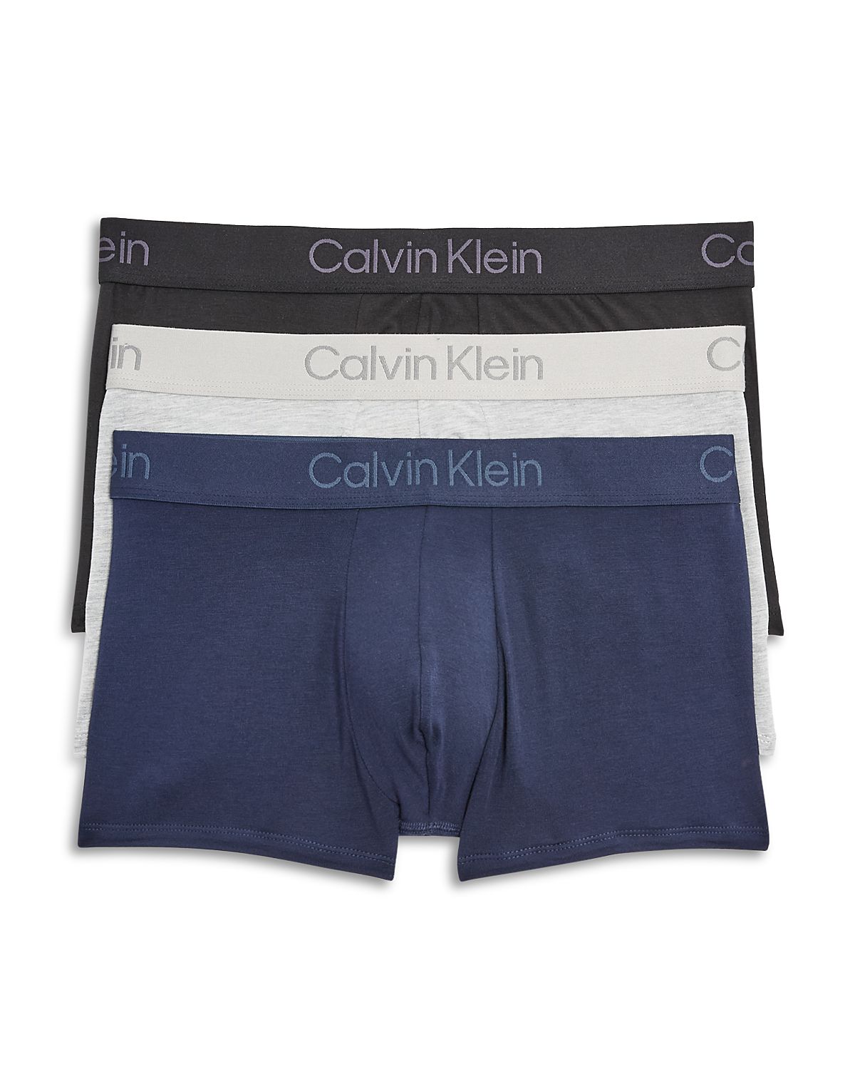 Calvin Klein Ultra Soft Modal Trunks, Pack of 3