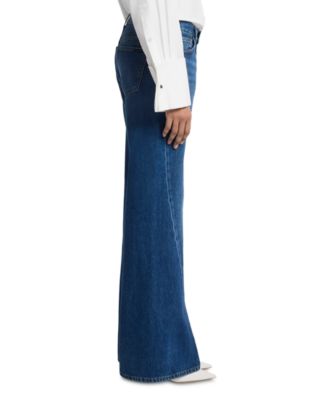 Spencer Mid Rise Flare Jeans in Mesa