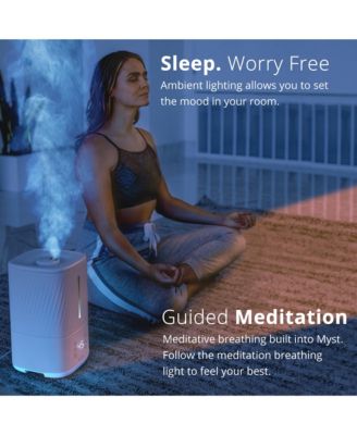 Ultrasonic Humidifier with Cool and Warm Mist