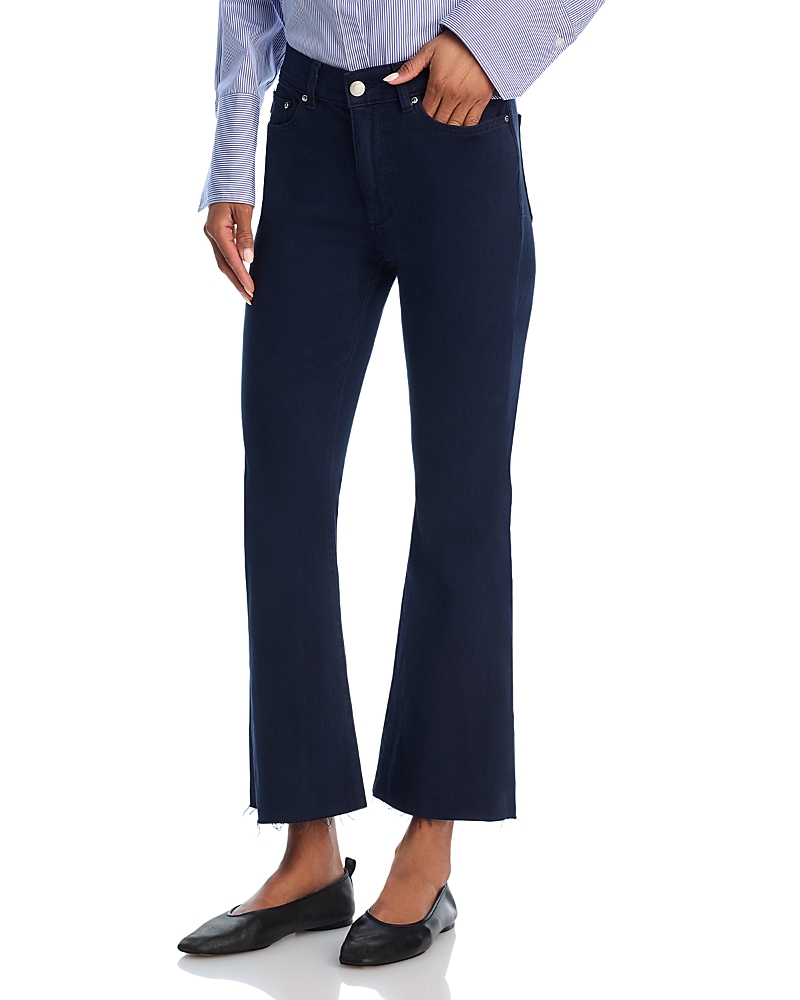 DL1961 Bridget Bootcut High Rise Instasculpt Crop Jeans in Marine