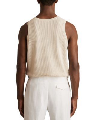 Watson Sleeveless Textured Tee