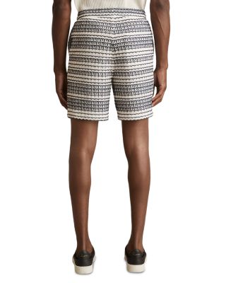 Embroidered Crochet Drawstring Short