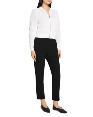 Crewneck Cardigan Sweater