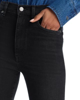 The Pencil High Rise Crop Jeans in Ultra