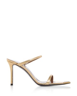 Women's Two Band Intriigo Jewelry Stiletto Sandals