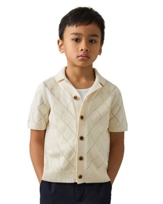 Boys' Filby Short Sleeve Cuban Shirt - Big Kid