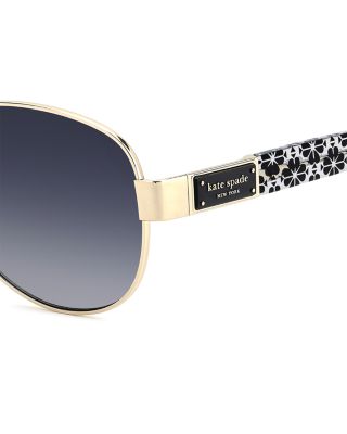 Dalia Pilot Sunglasses, 58mm