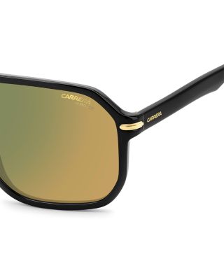 Square Double Bridge Sunglasses, 59mm