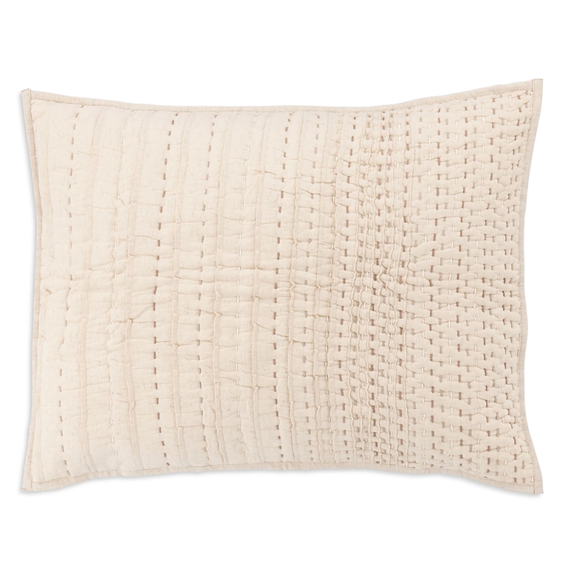 Annie Selke Bryant Natural Sham, Standard In Natural