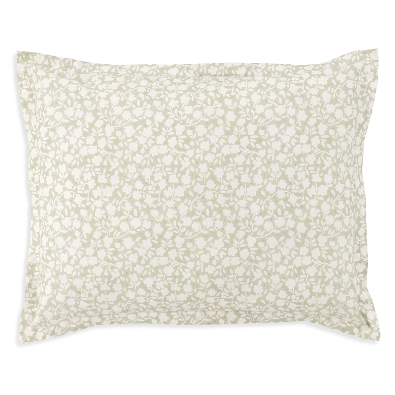 Annie Selke Aria Floral Sage Standard Sham In Sage