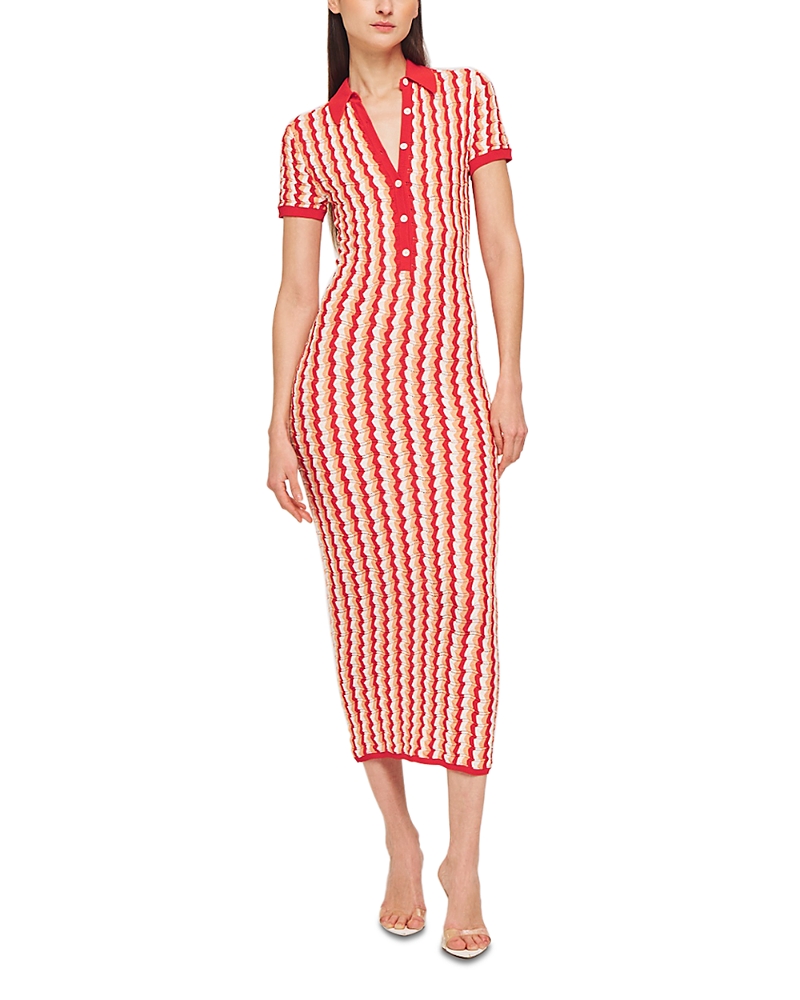 Ronny Kobo Quinlan Knit Dress Cherry Multi