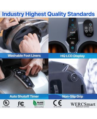 Shiatsu Foot Massager Machine with Multiple Functions and Heat