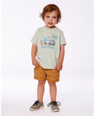 Boys' Short Sleeve Organic Cotton Graphic Tee - Baby