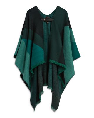 Suffia Buckled Poncho