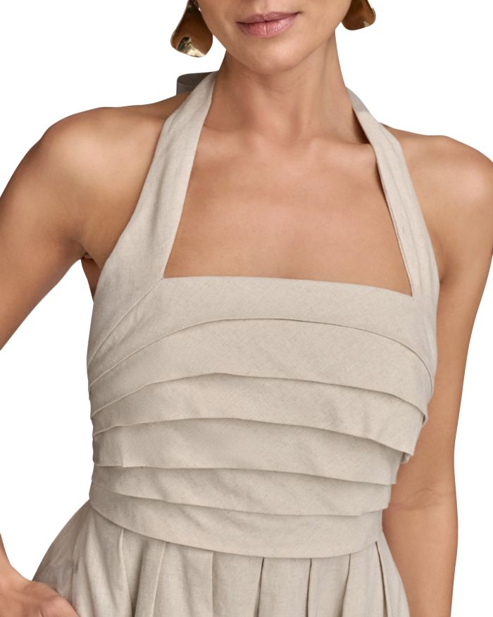 Halterneck Midi Dress