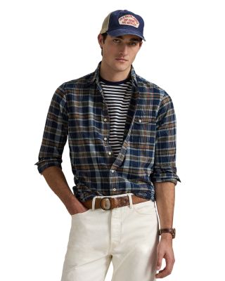 Polo Ralph Lauren - Classic Fit Indigo Madras Shirt