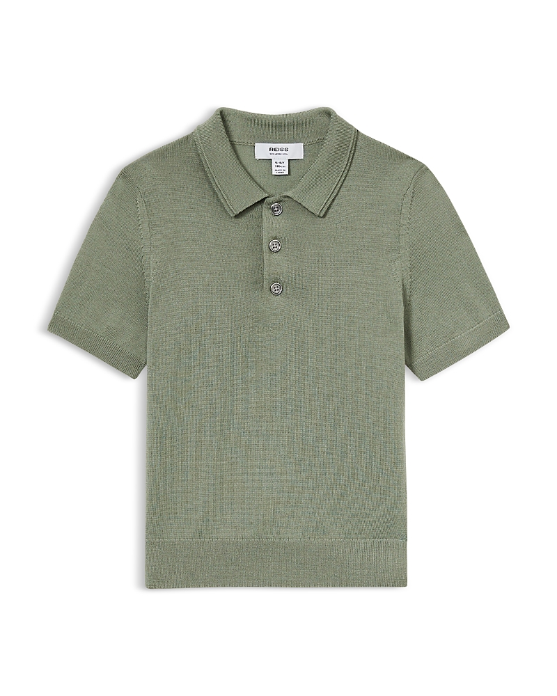 Reiss Boys' Manor Merino Polo Shirt - Big Kid
