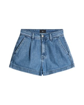 Pleated Shorts