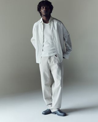 Fusion Relaxed Fit Wide Leg Jeans in Scone Tan