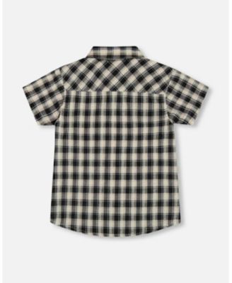 Boys' Short Sleeve Button Down Shirt - Baby