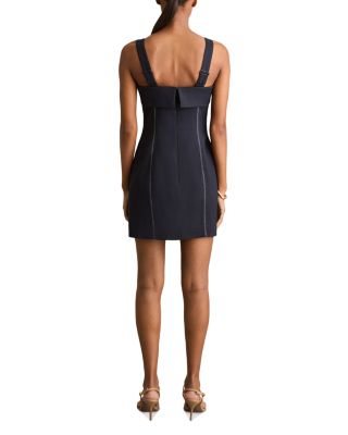 Effie Contrast Stitch Dress