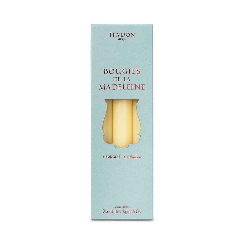 Trudon Madeleine Taper Candles, Box Of 6