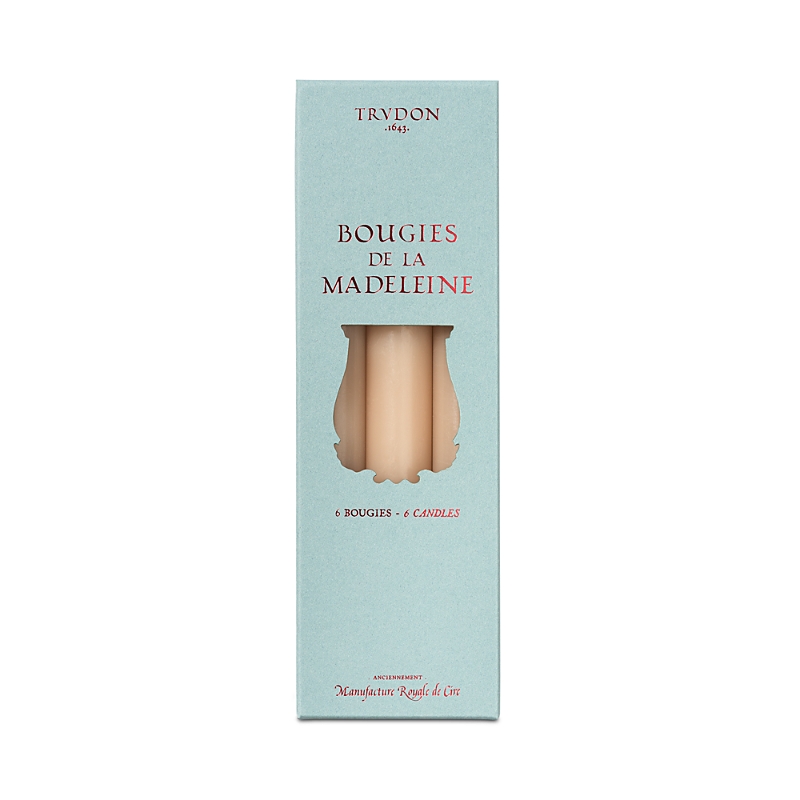 Trudon Madeleine Taper Candles, Box Of 6