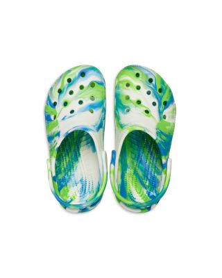 Unisex Classic Glow Marbled Clogs - Toddler