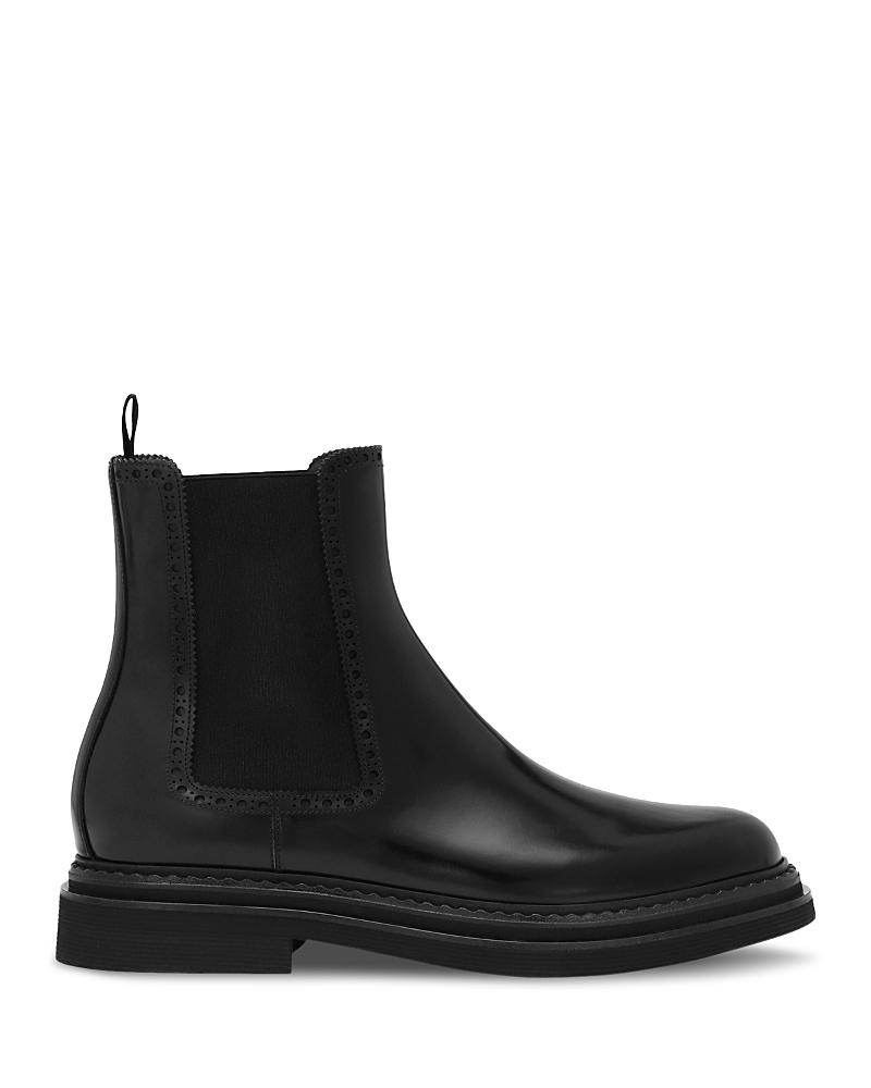 Dolce & Gabbana Men's Short Boots In Black