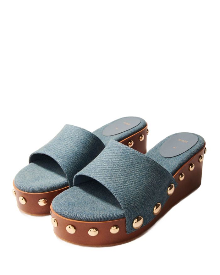 Women's Studded Platform Sandals
