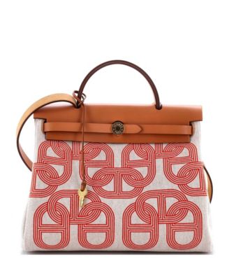 Pre-Owned HERMÈS - Pre-Owned Hermes 31 Herbag Zip Circuit 24 Vache Hunter and Leather