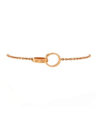 Pre-Owned Cartier - Love Interlocking Bracelet 18K Rose Gold