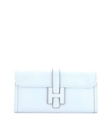 Pre-Owned HERMES 29 Jige Elan Clutch Swift