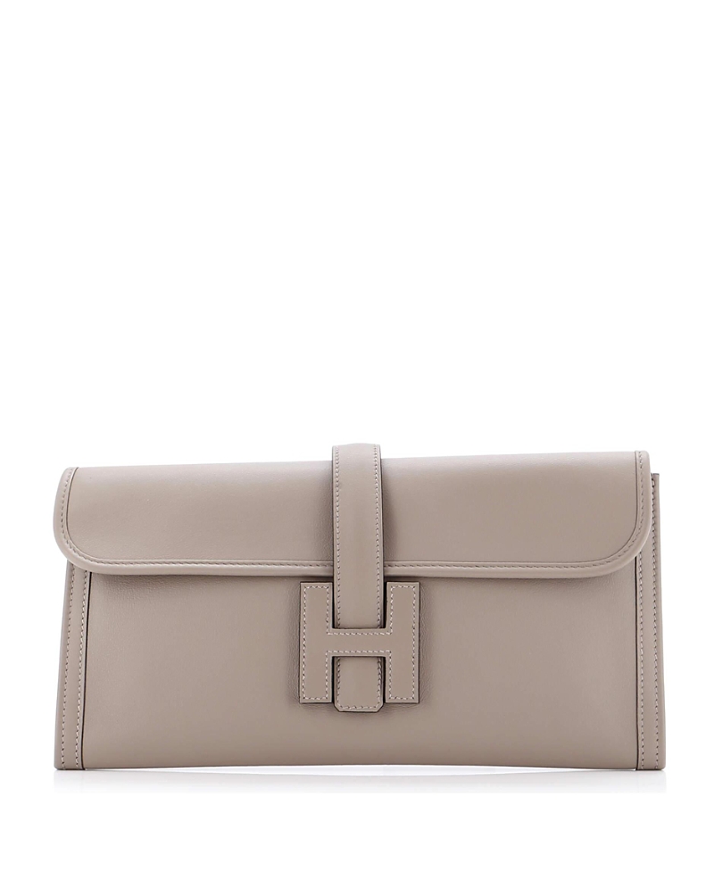 PRE-OWNED HERMES PRE-OWNED HERMES 29 JIGE ELAN CLUTCH SWIFT
