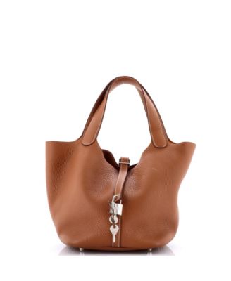 Pre-Owned HERMES Mm Picotin Lock Bag Clemence