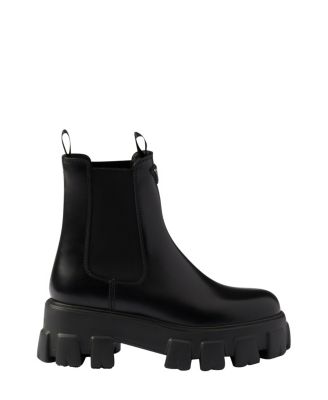  Women's Monolith Brushed Leather Chelsea Boots