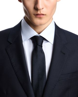 Slim Fit Micro Pinstripe Suit