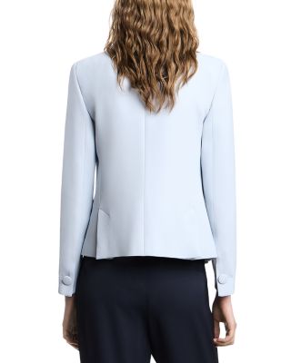 Crepe Cady Notch Lapel Jacket