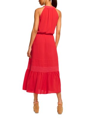 Carmen Tiered Sleeveless Midi Dress