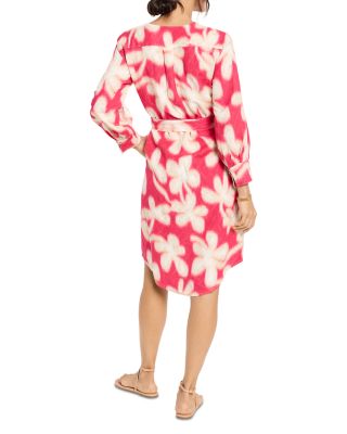 Glowing Flower Blouse Dress