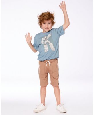 Boys' French Terry Zip Pocket Shorts - Little Kid