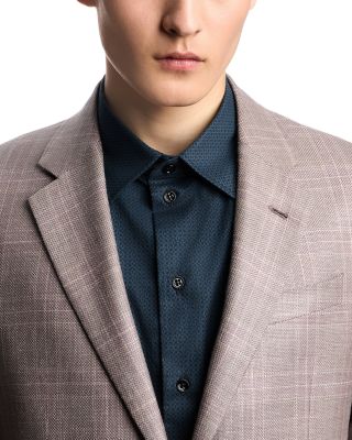 Regular Fit Notch Lapel Blazer