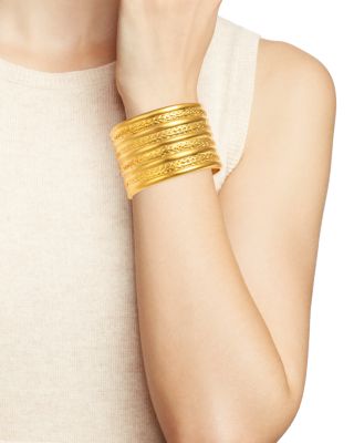 Jackie Onassis Braided Cuff Bracelet
