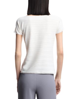 Stretch Jersey Jacquard Top