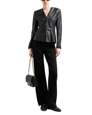 Nappa Leather Slim Fit Jacket