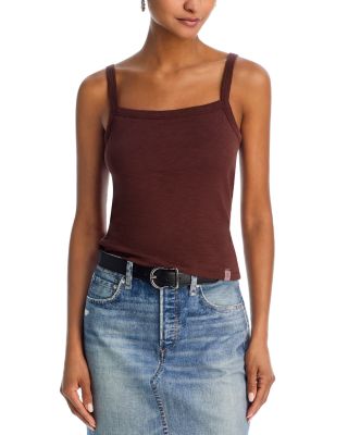 The Slub Square Neck Tank Top