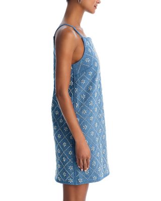 Gentry Embellished Denim Dress